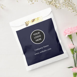 Custom Logo Company Blue Business Corporate Favour Bags