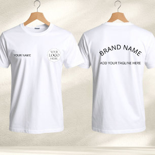 Custom Logo Company Corporate Small Business T-Shirt