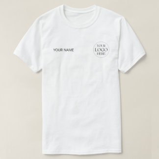 Custom Logo Company Corporate Small Business T-Shirt