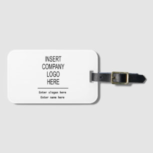 Custom logo company promotional marketing luggage tag