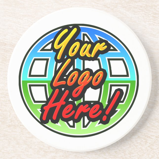 Custom Logo Corporate Gift Sandstone Coaster (Front)