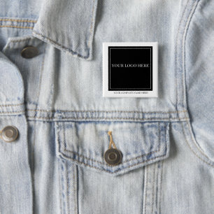 Custom Logo Corporate Gifts Personalised Business 15 Cm Square Badge