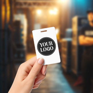 Custom Logo Corporate Holiday Gift Keepsakes Bulk  ID Badge