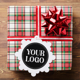 Custom Logo Corporate Holiday Gift Keepsakes Bulk Tree Decoration Card
