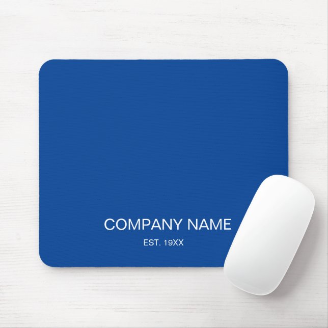 Custom Logo - Corporate Office Gift Promotional - Mouse Mat (With Mouse)