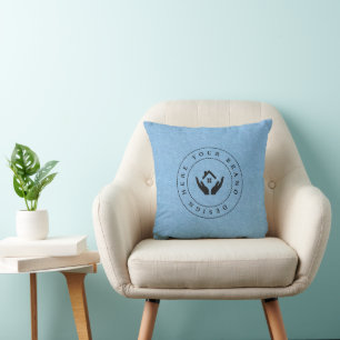 Custom Logo Corporate Showroom Matching Cushion