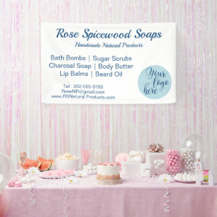 Custom Logo Craft Fair Booth Banner