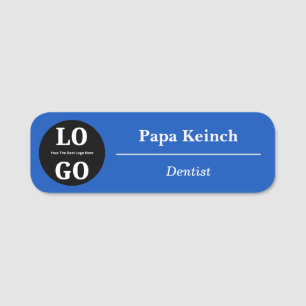 Custom Logo Dentist Staff Clinic Magnetic Name Tag