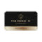 Custom Logo Elegant Black Gold QR Code