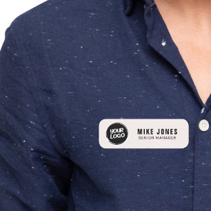 Custom Logo Employee Magnetic Name Tag