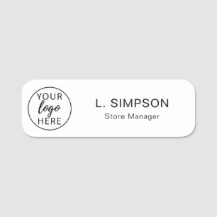 Custom Logo Employee Magnetic Name Tag