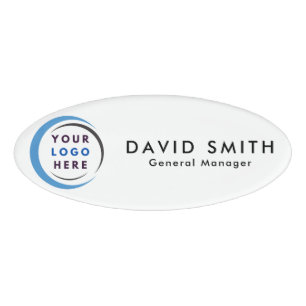 Custom Logo Employee Magnetic Name Tag