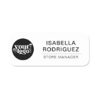 Custom Logo Employee Magnetic Or Safety Pin 