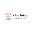 Custom Logo Employee Magnetic or Safety Pin Simple