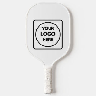 Custom Logo Employee Name Badge Design Pickleball Paddle