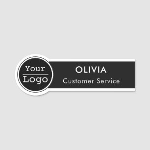 Custom Logo Employee Name Tag
