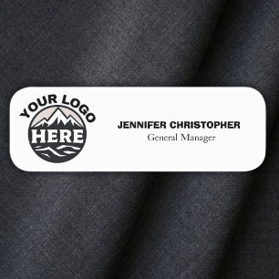 Custom Logo Employee Promotional Company Magnetic Name Tag