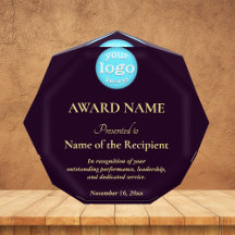 Custom Logo Employee Recognition Appreciation Gold