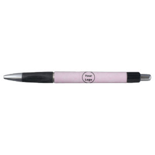 Custom logo engraved pink floral