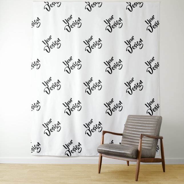 Custom Logo Event Backdrop Step and Repeat Tapestr Tapestry (In Situ)