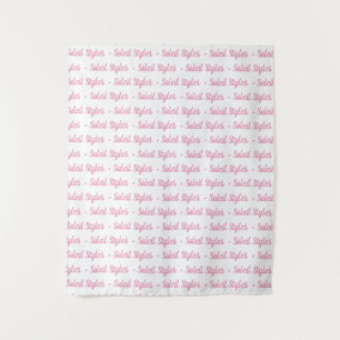 Custom Logo Event Backdrop Step and Repeat Tapestry