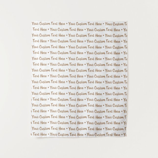 Custom Logo Event Banner Step and Repeat Tapestry (Front)