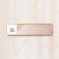 Custom Logo Executive Rose Gold Professional