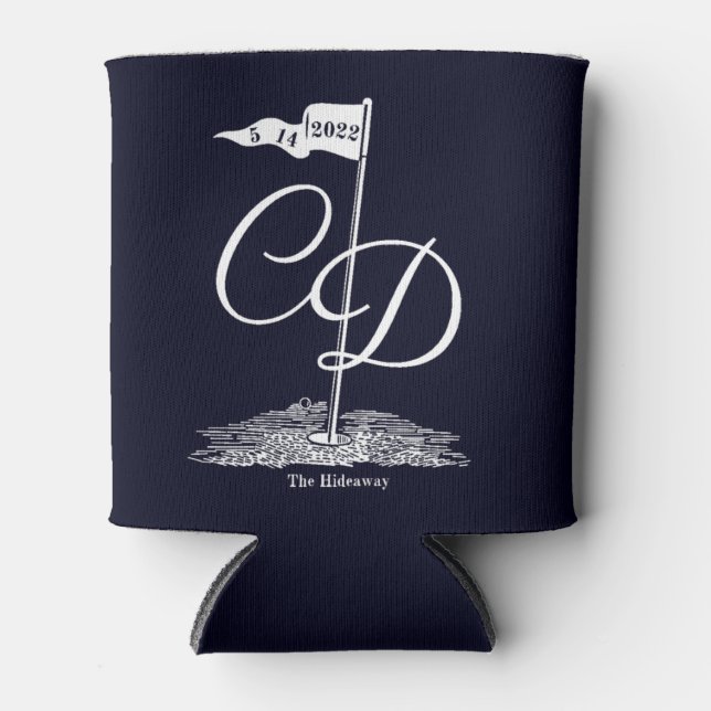 Custom Logo Foam Can Cooler (Front)