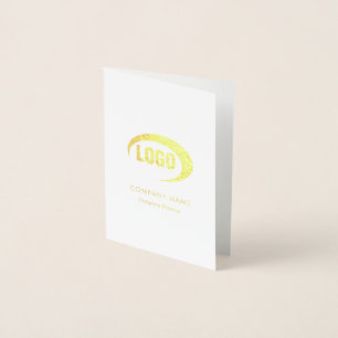 Custom Logo Foil Card