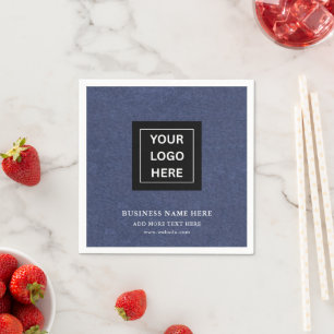 Custom Logo for Business Events Paper Napkin