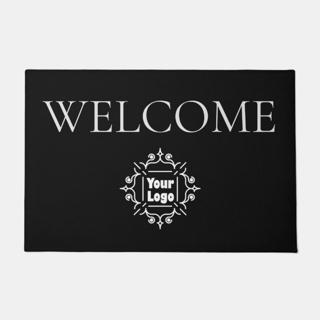 Custom Logo for Business or Company Doormat (Front)