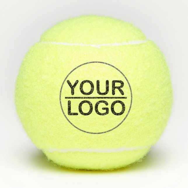 Custom Logo from Tamplate Tennis Balls (Front)