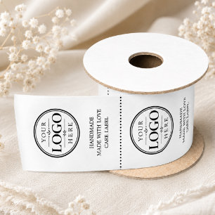 Custom Logo Garment Care Clothing Labels Satin Ribbon