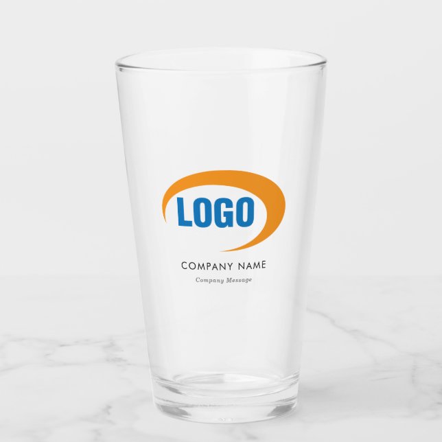 Custom Logo Glass (Front)