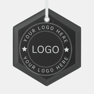 Custom Logo Glass Tree Decoration