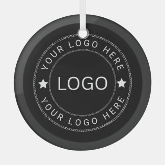 Custom Logo Glass Tree Decoration