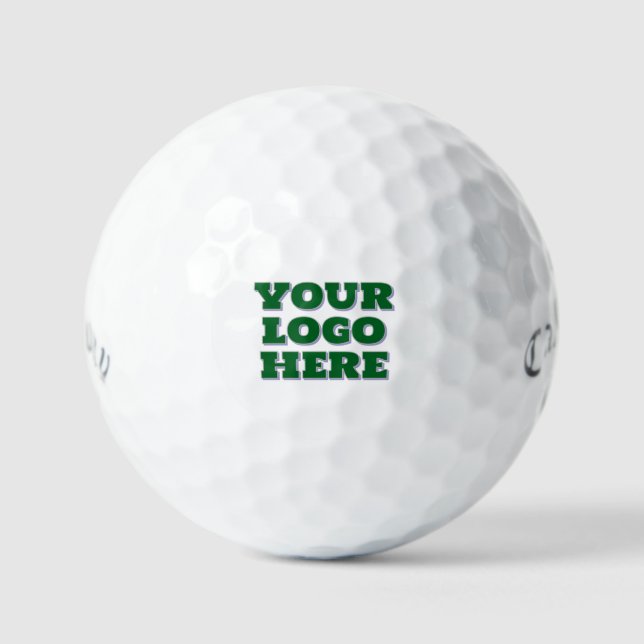 Custom Logo Golf Balls, Personalised Photo, Text Golf Balls (Front)