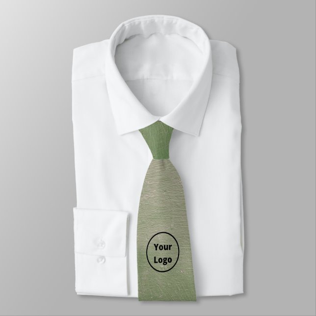 Custom logo green painted wall tie (Tied)