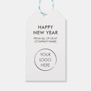 Custom Logo Hang Tag, Happy New Year Gift Tags