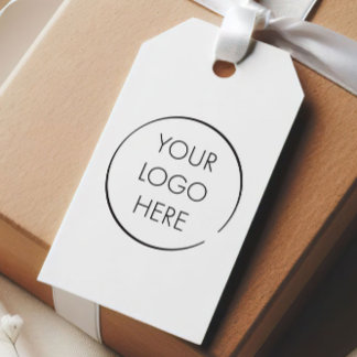 Custom Logo Hang Tag, Small Business Marketing Gift Tags