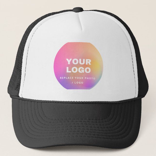 Custom Logo Hat Design | Personalised Cap Artwork  (Front)