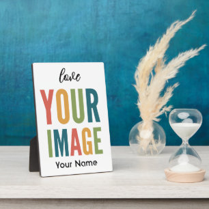 Custom Logo Here   Add Your Own Design Plaque