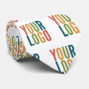 Custom Logo Here Add Your Own Design Tie