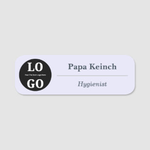 Custom Logo Hygienist Staff Clinic Magnetic Name Tag