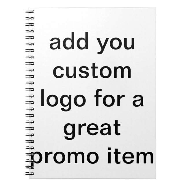 custom logo journal pages with logo design (Front)