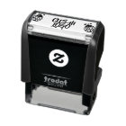 Custom Logo Ladybug Rubber Stamp