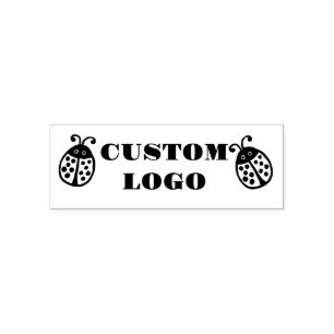 Custom Logo Ladybug Self-inking Stamp