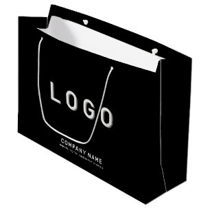 Custom Logo  Large Gift Bag