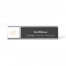 Custom Logo Large Rectangle Minimalist 