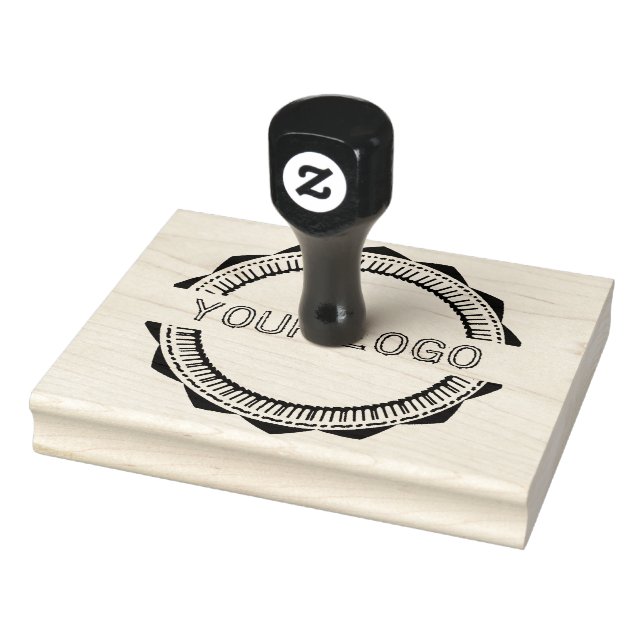 Custom Logo Large Rubber Stamp (Stamp)